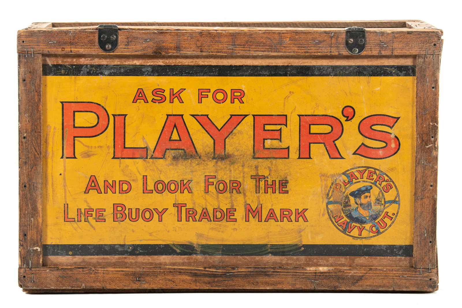 Players Navy Cut Tobacco Box (1 of 2)