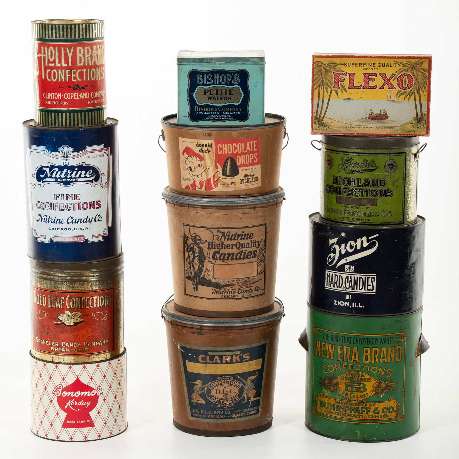 Lot Of 12 Candy Tins & Containers (1 of 3)