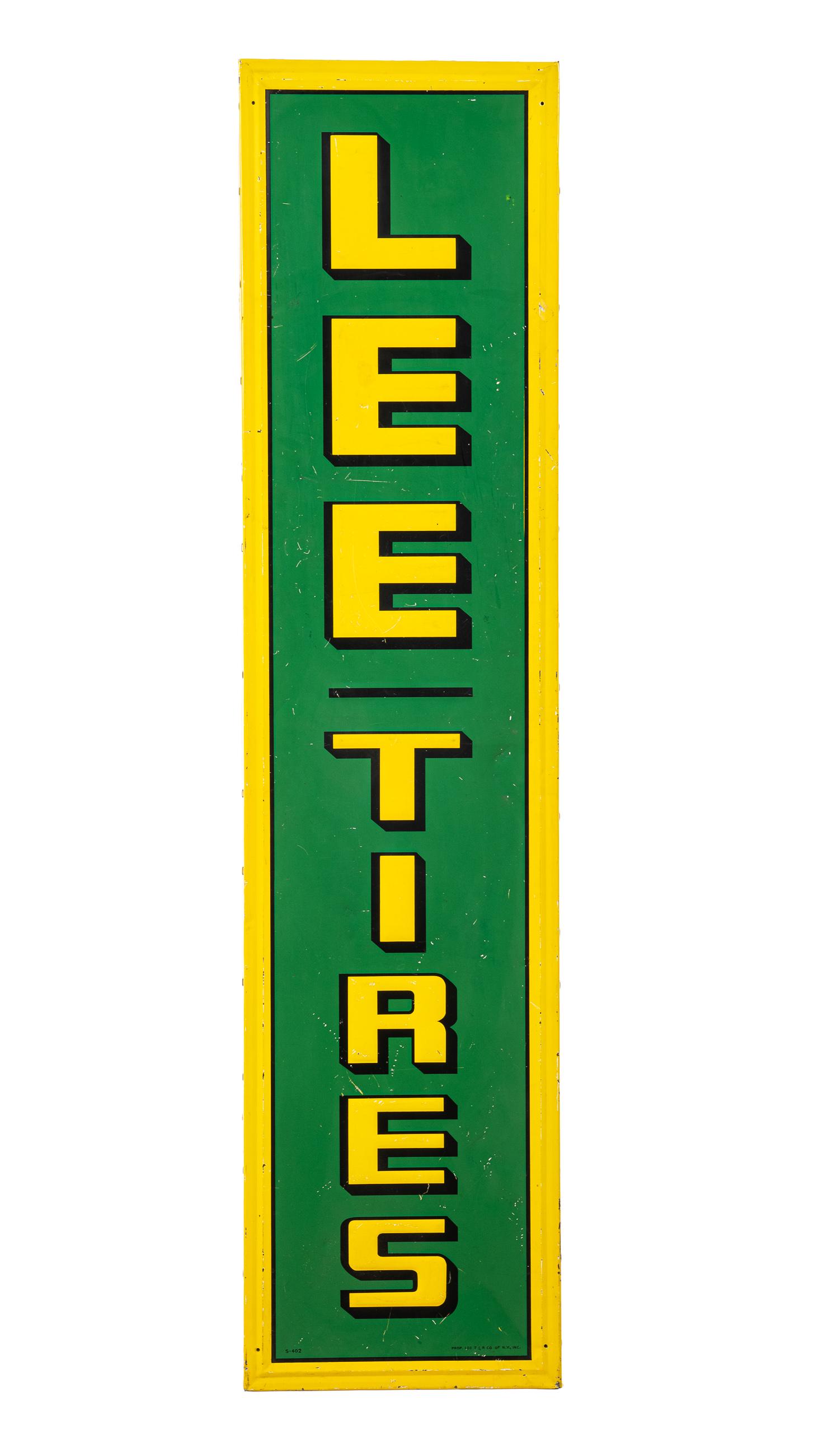 Lee Tires Vertical Sign (1 of 3)