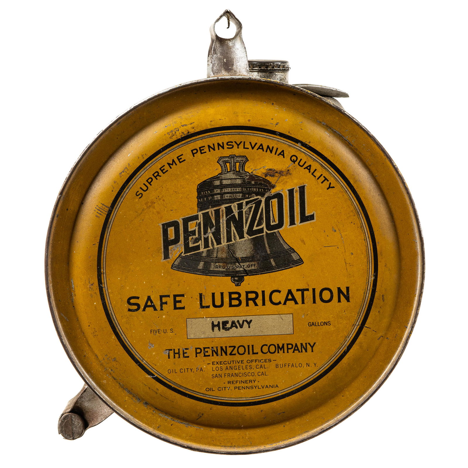 Pennzoil 5 Gallon Rocker Can (1 of 6)
