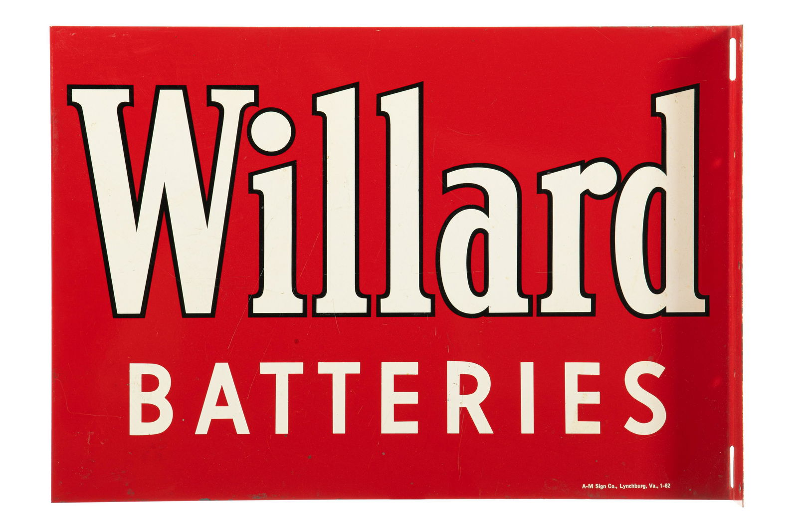 Willard Batteries Flange Sign (1 of 4)