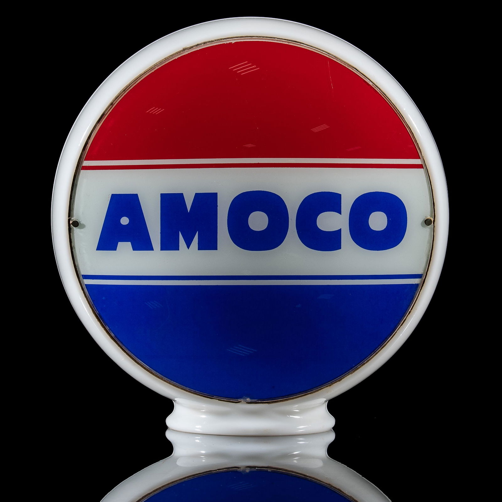 Amoco Gas Pump Globe Mar 22, 2020 Route 32 & Showtime Auctions in IN