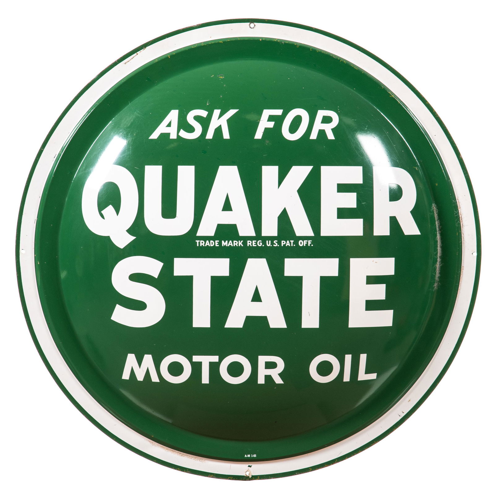 Quaker State Motor Oil Bubble Sign (1 of 3)