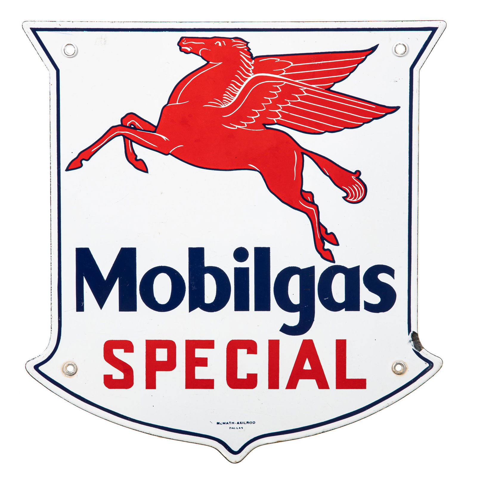 Mobilgas Special Pump Plate (1 of 3)