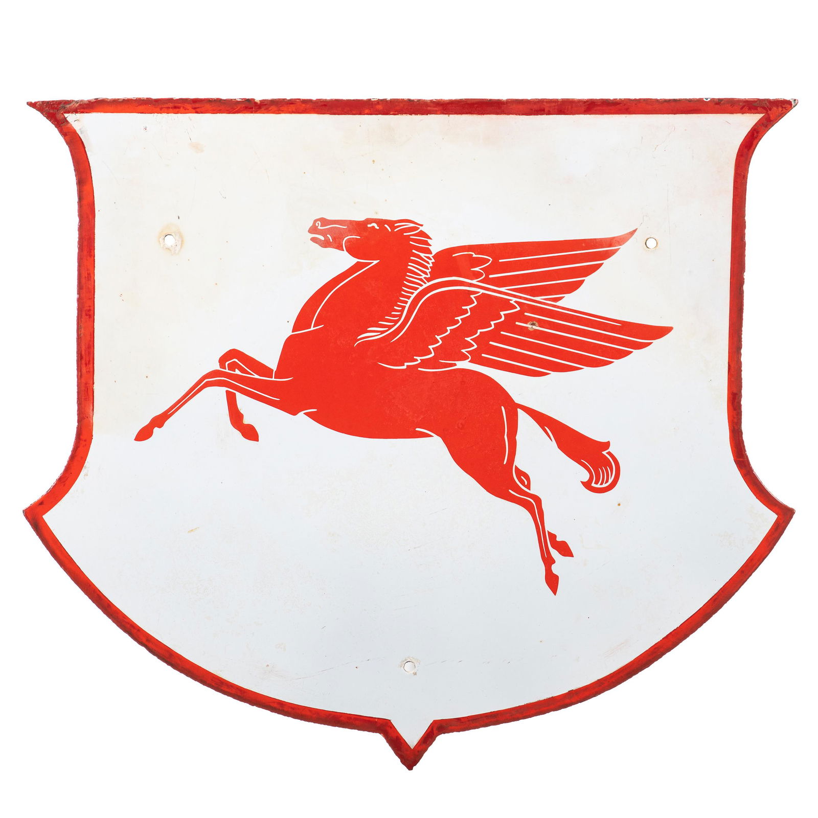 Mobil Pegasus Shield Sign (1 of 2)
