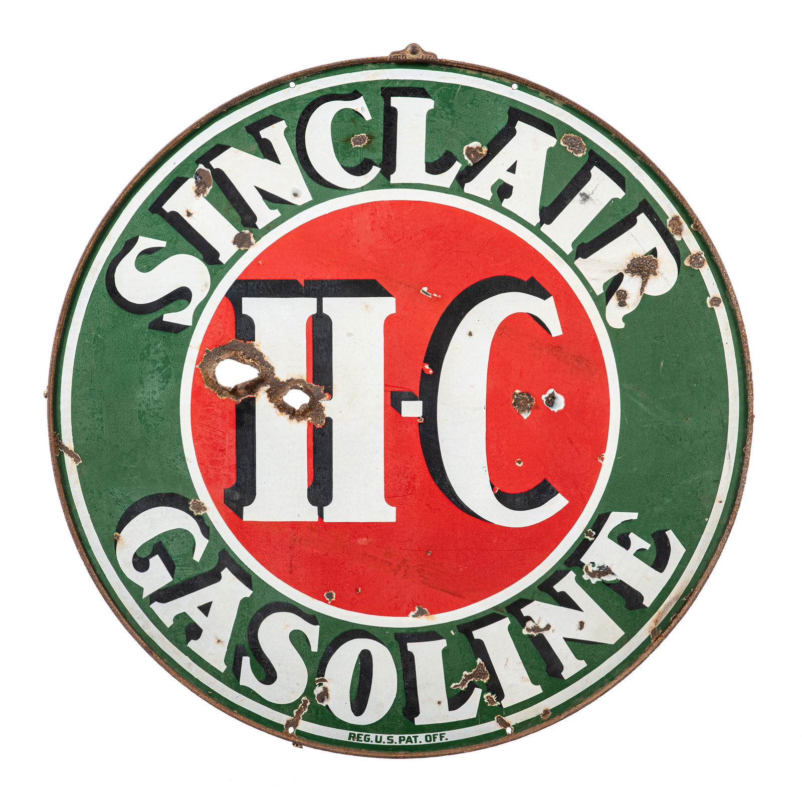 Sinclair H-C Gasoline Sign (1 of 3)