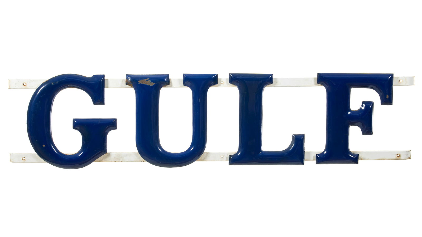 Gulf Porcelain Letters (1 of 3)