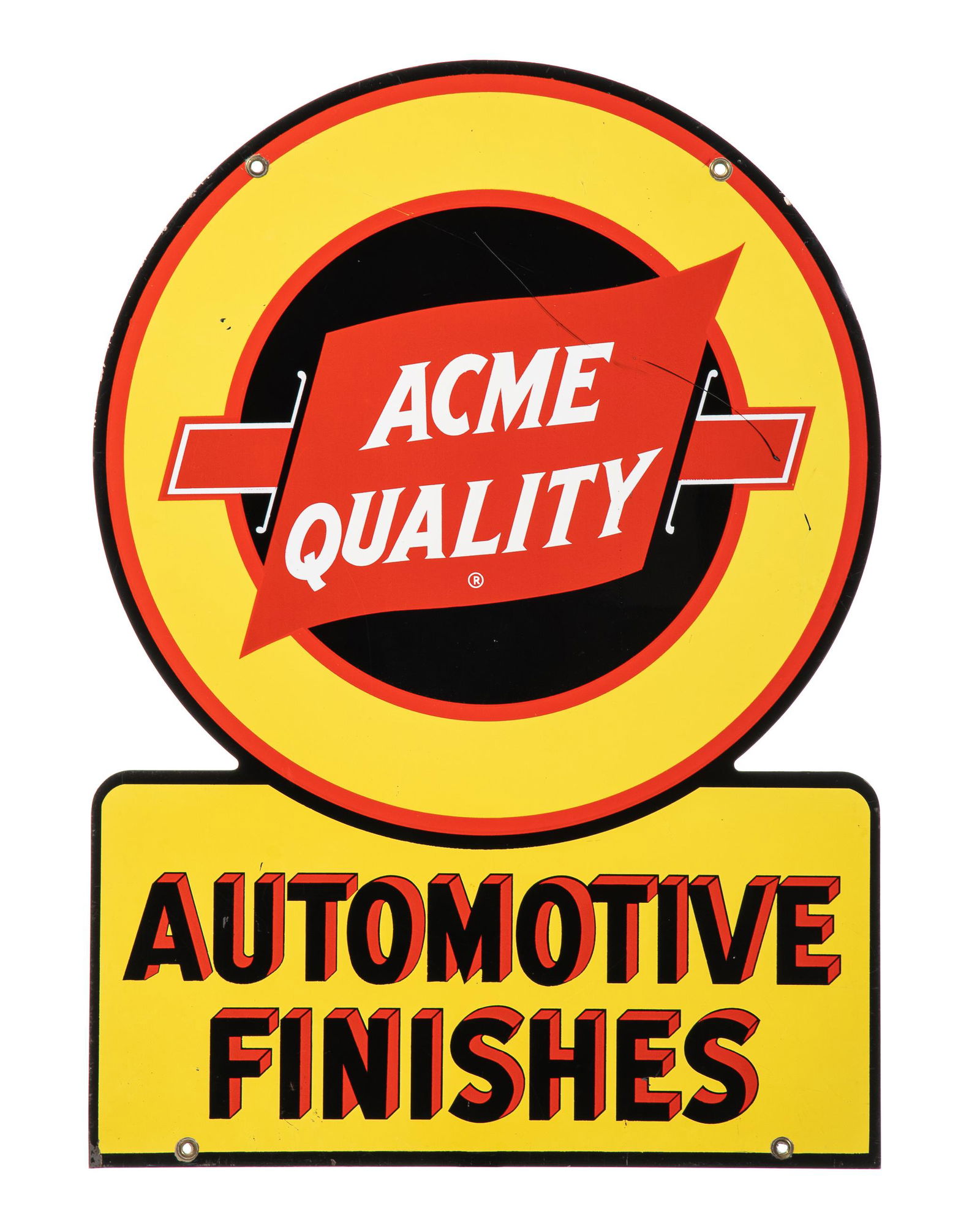 Acme Quality Automotive Finishes Hanging Sign (1 of 2)