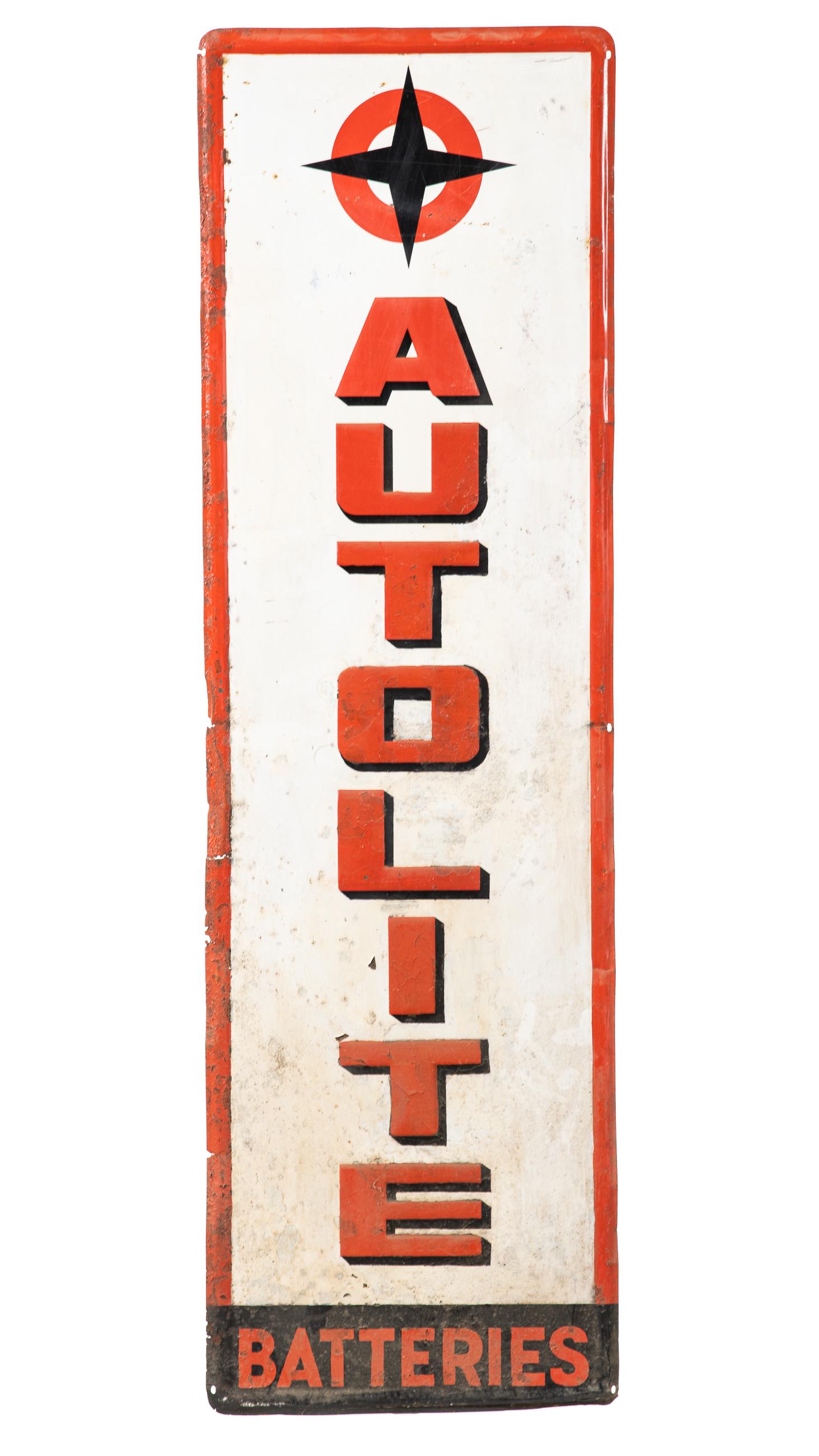 Autolite Batteries Vertical Sign (1 of 2)