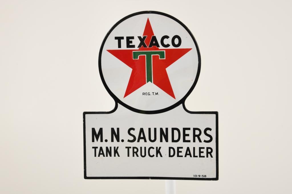 Texaco Dealer Keyhole Sign (1 of 2)