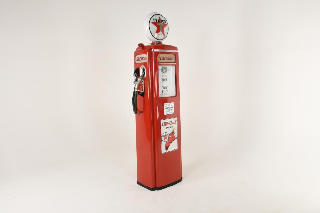 Restored Tall Tokheim 39 Gas Pump (1 of 3)
