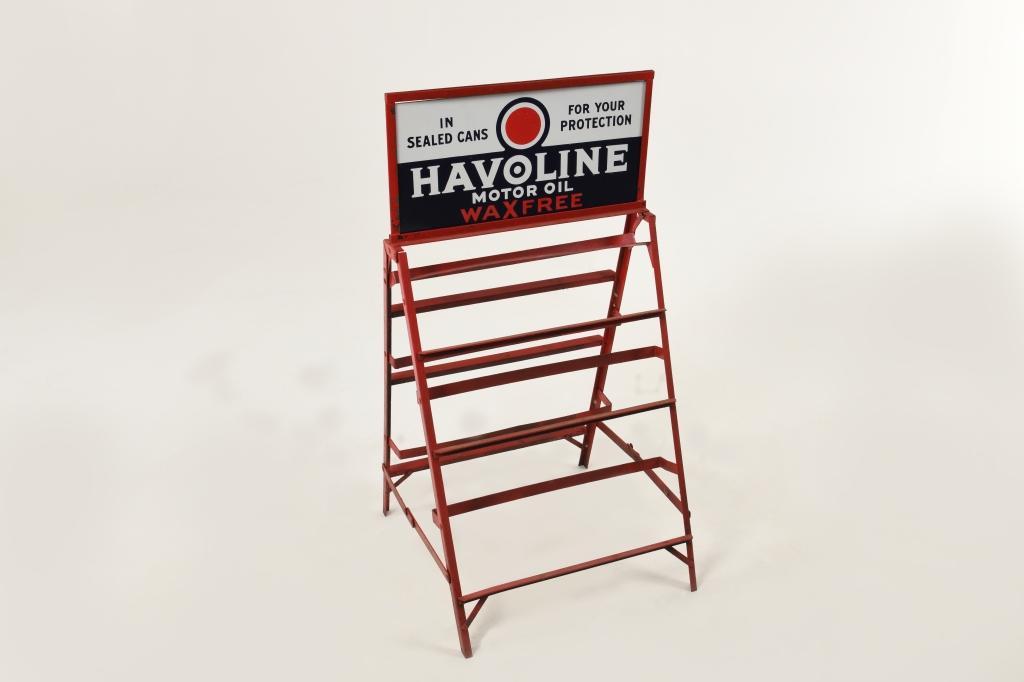 Havoline Motor Oil Rack (1 of 3)