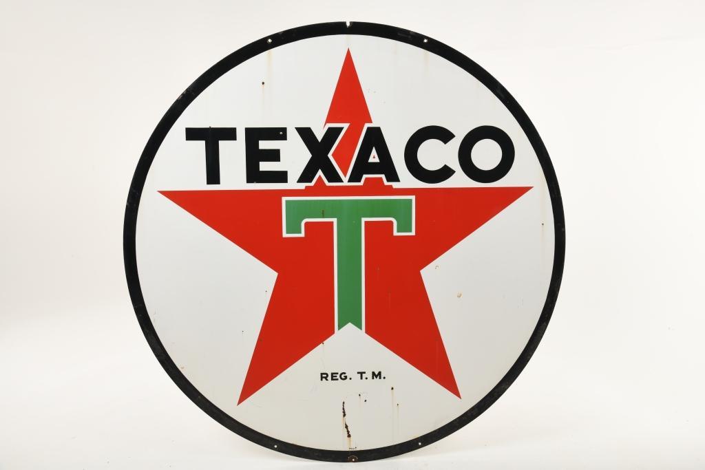 Texaco 6ft Pole Sign (1 of 2)