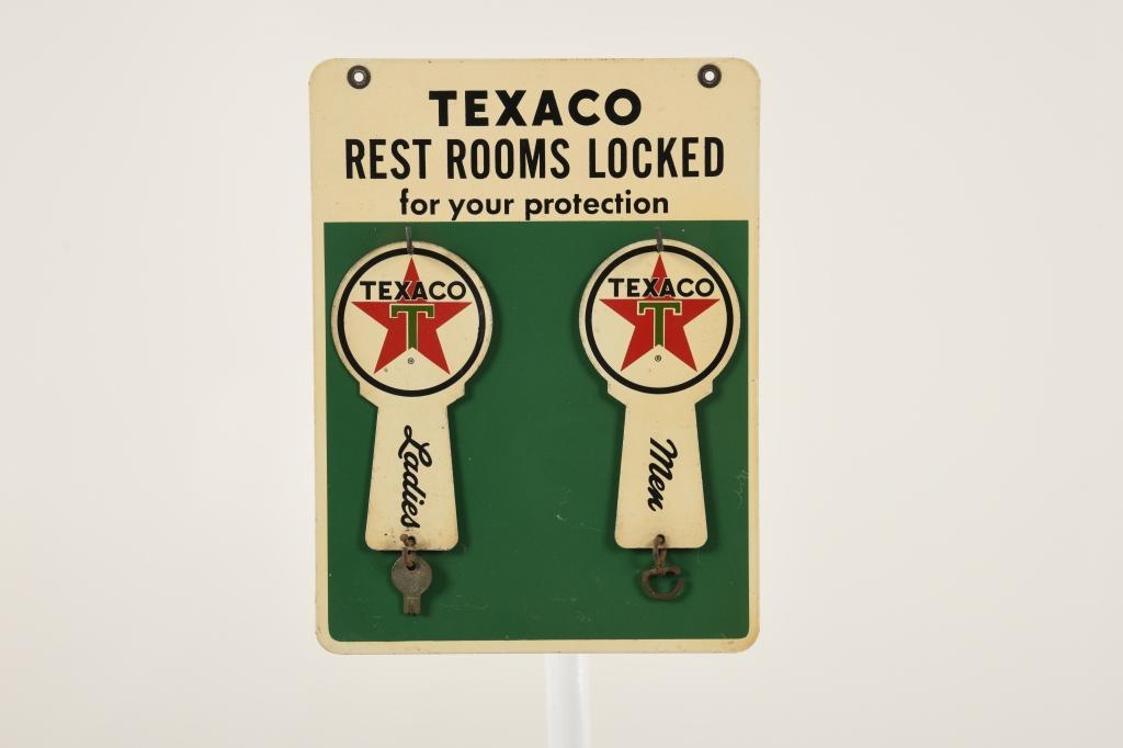 Texaco Rest Rooms Sign (1 of 2)