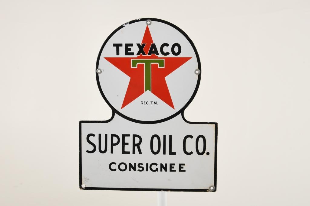 Texaco Consignee Keyhole Sign (1 of 2)