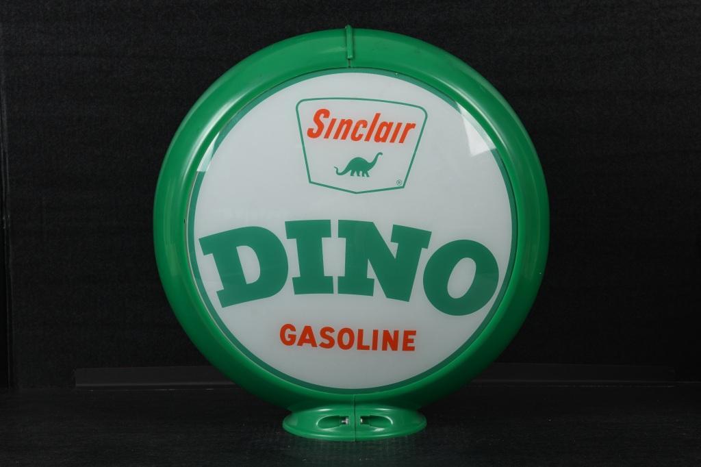Sinclair Dino Gasoline Gas Pump Globe (1 of 2)