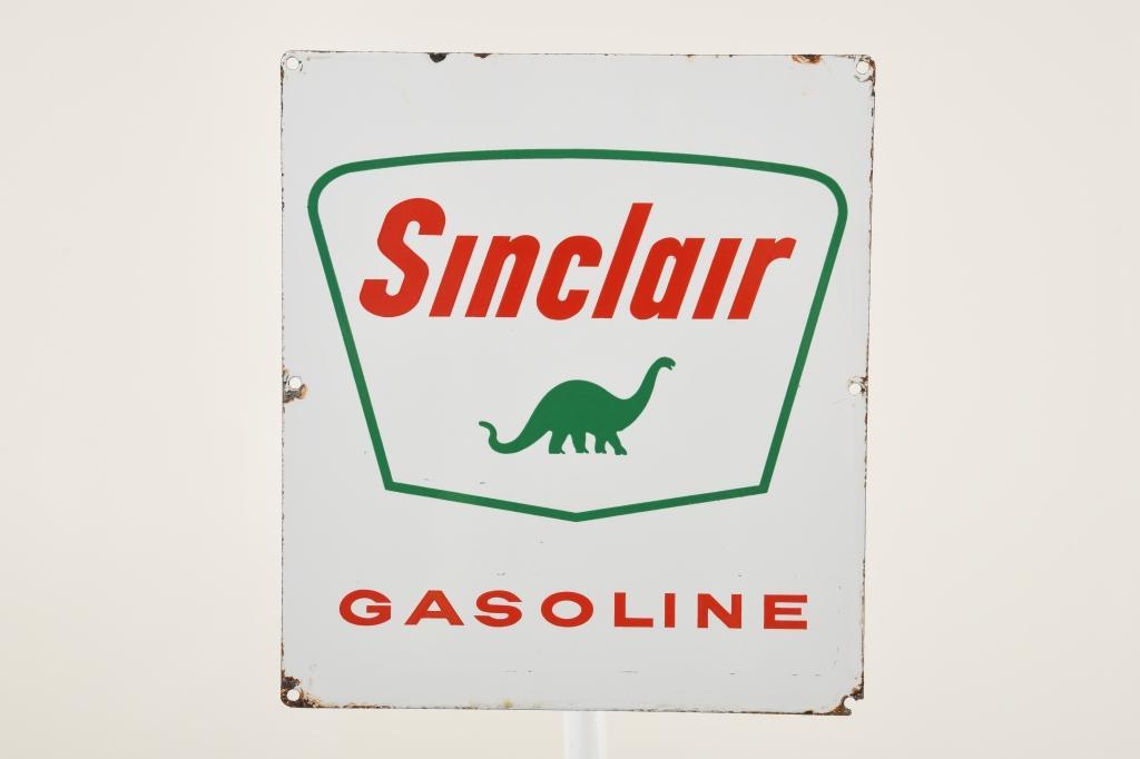 Sinclair Gasoline Gas Pump Plate (1 of 2)