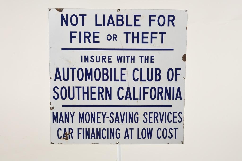 Automobile Club Of Southern California Sign (1 of 2)