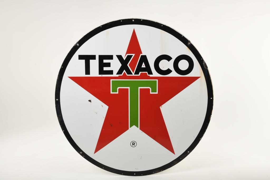 Texaco 6ft Pole Sign (1 of 2)