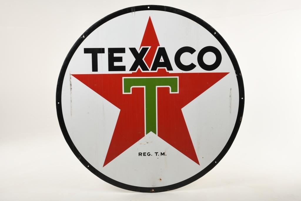 Texaco Identification Sign (1 of 2)