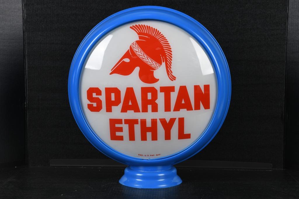 Spartan Ethyl Gas Pump Globe (1 of 2)