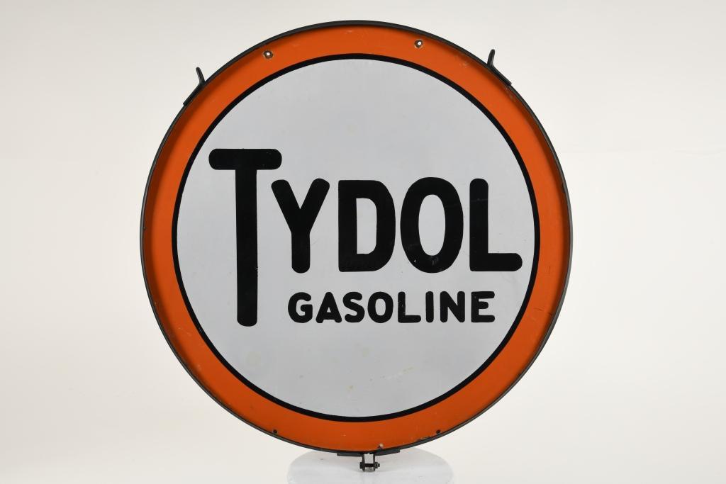 Tydol Gasoline Sign W/Ring (1 of 2)