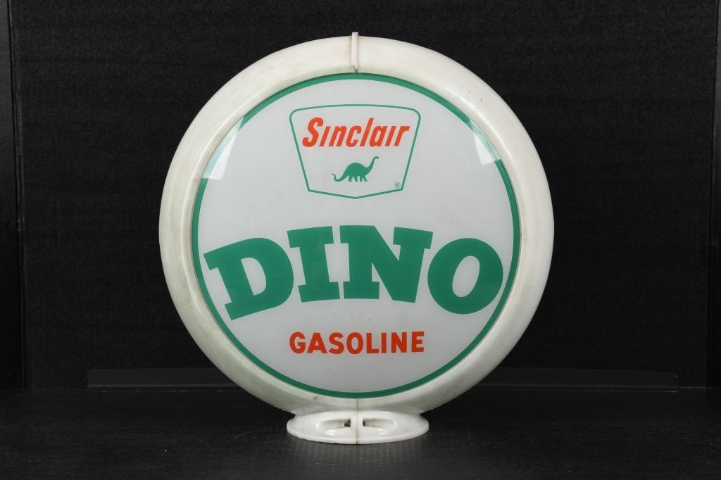 Sinclair Dino Gasoline Gas Pump Globe (1 of 2)
