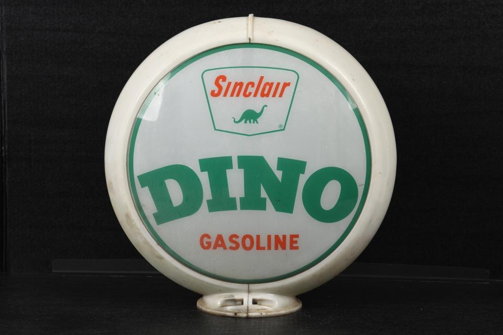 Sinclair Dino Gasoline Gas Pump Globe (1 of 2)