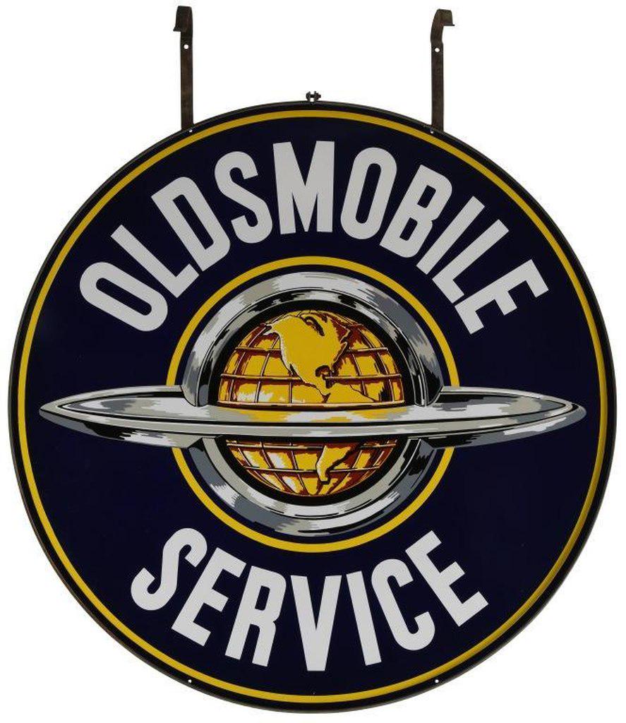 Oldsmobile Service Dealership Sign In Frame (1 of 2)