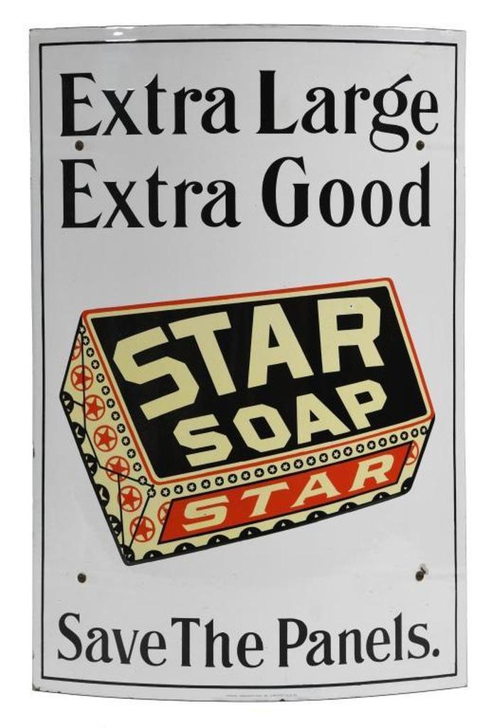 Star Soap Curved Sign (1 of 3)