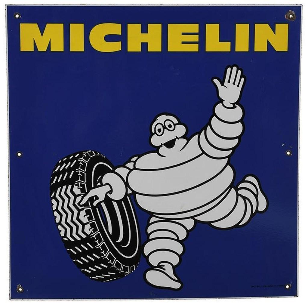 Michelin Tires Square Sign (1 of 2)