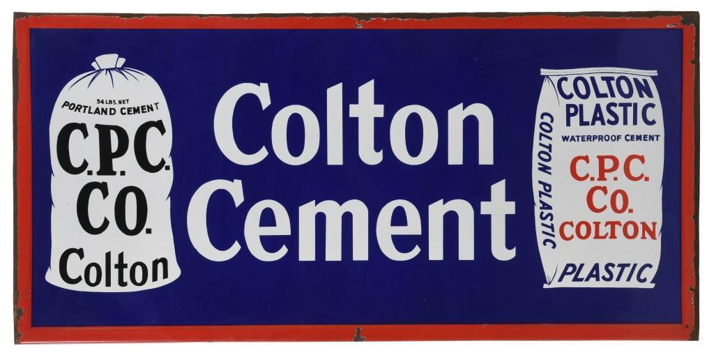 Colton Cement Horizontal Sign (1 of 2)
