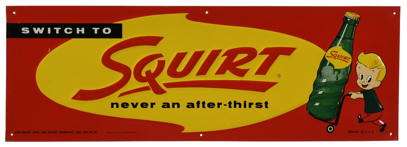 Switch To Squirt Horizontal Sign (1 of 2)
