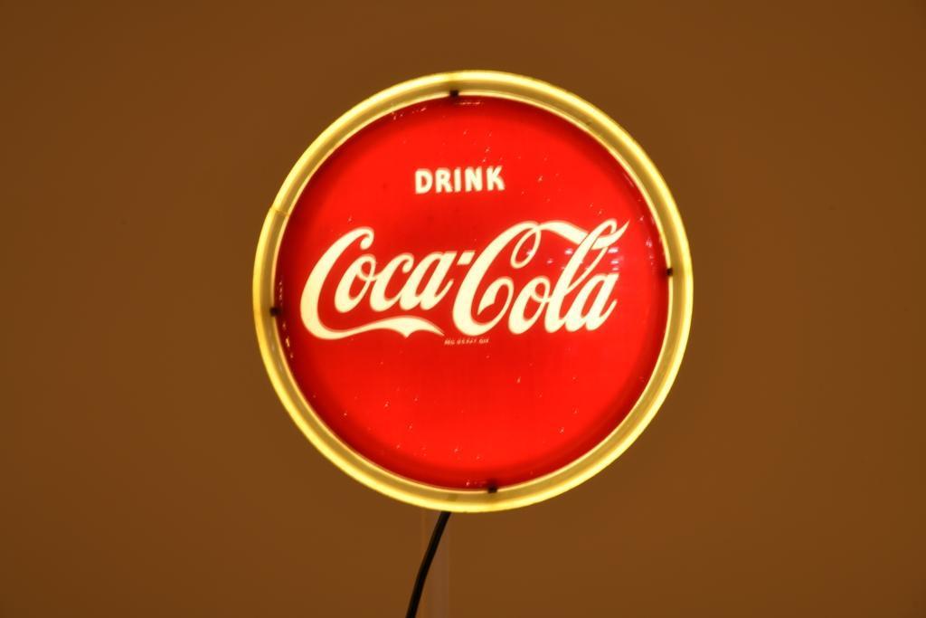 Drink Coca Cola Lighted Sign (1 of 3)