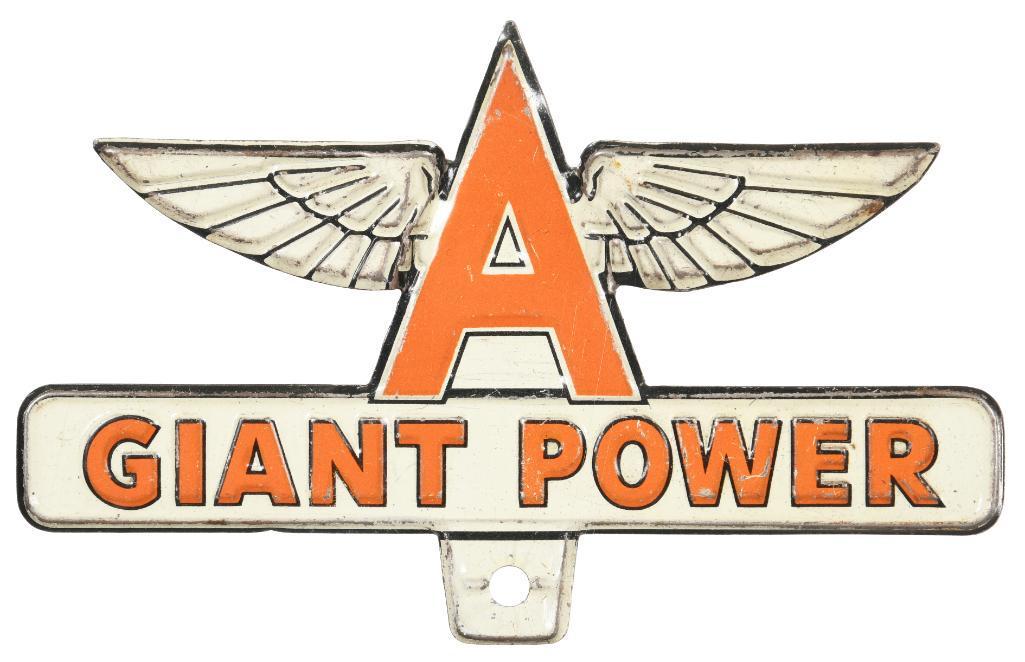 Flying A Giant Power License Plate Topper (1 of 2)