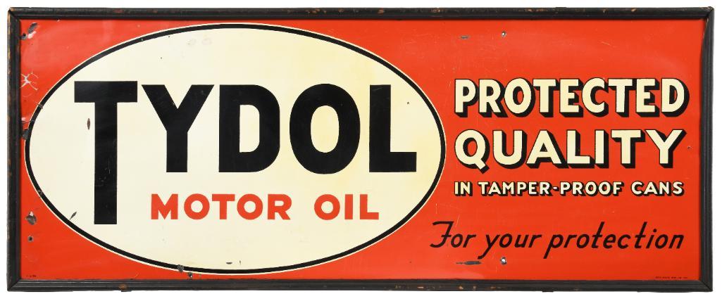 Tydol Protected Quality Motor Oil Horizontal Sign (1 of 2)