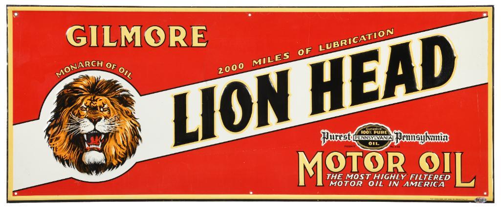 Gilmore Lion Head Sign (1 of 2)