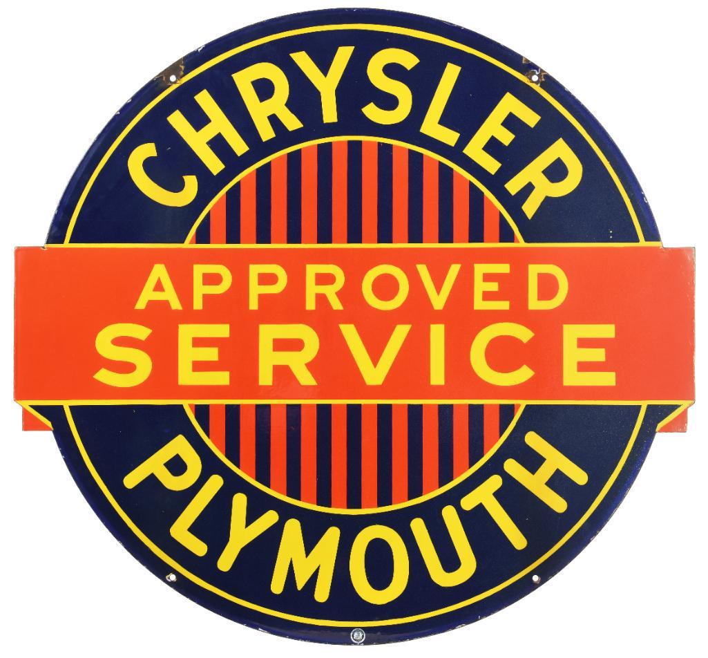 Chrysler Plymouth Sign (1 of 2)