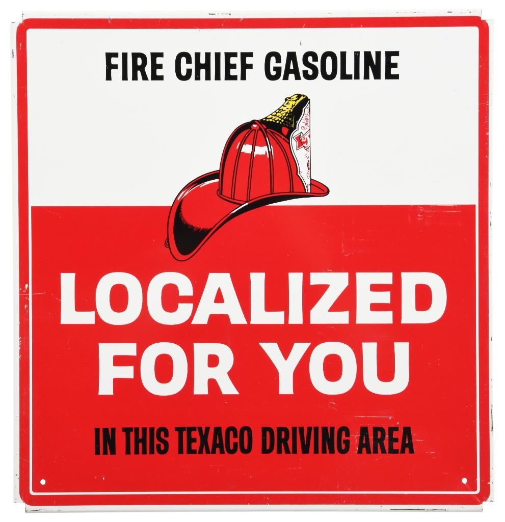 Texaco Fire Chief Sign (1 of 2)