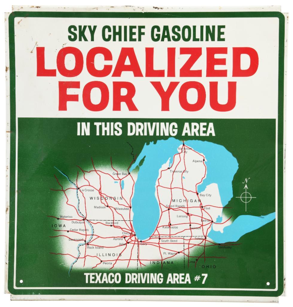 Texaco Sky Chief Gasoline Sign (1 of 2)