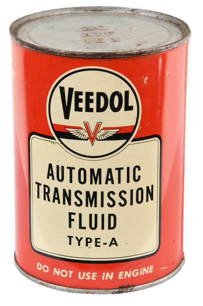 Veedol Automatic Transmission Fluid Can (1 of 3)