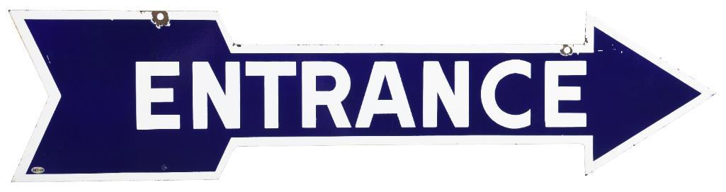 Entrance Arrow Sign (1 of 2)