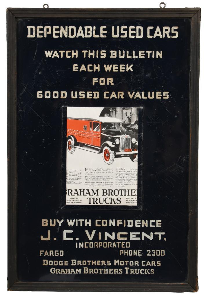 Dodge Brothers Graham Trucks Sign (1 of 2)
