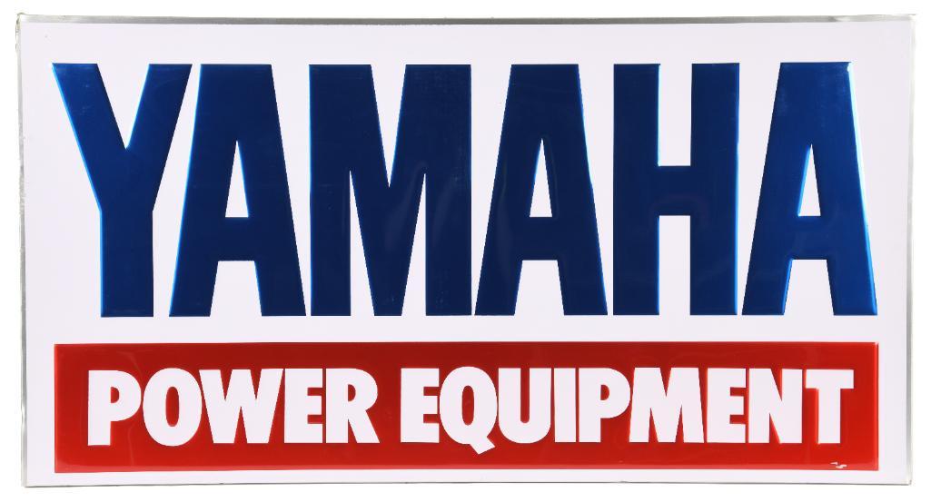 Yamaha Power Equipment Sign (1 of 2)