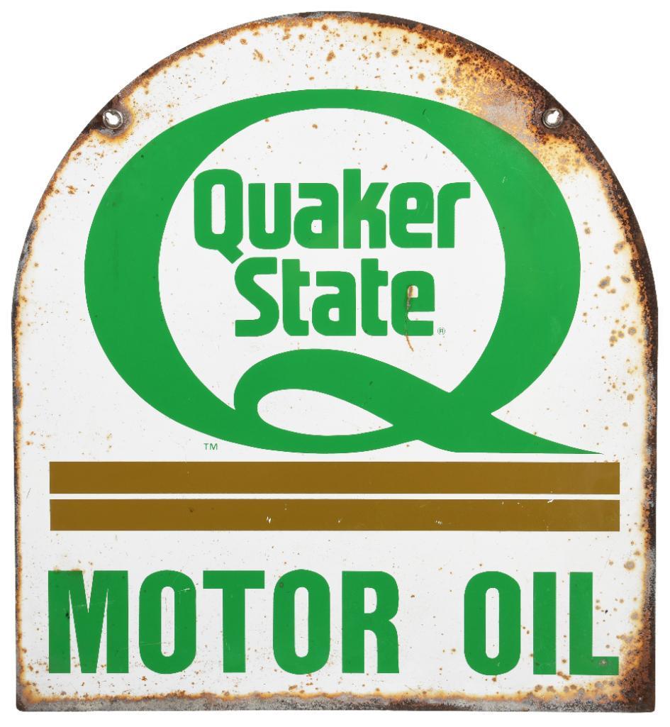 Quaker State Tombstone Sign (1 of 2)
