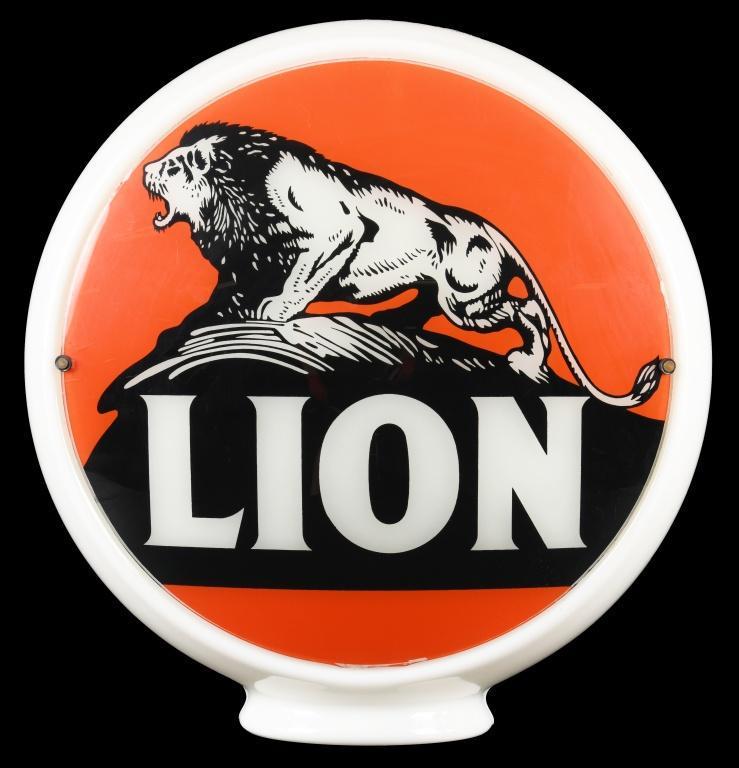 Lion Gasoline Globe (1 of 2)