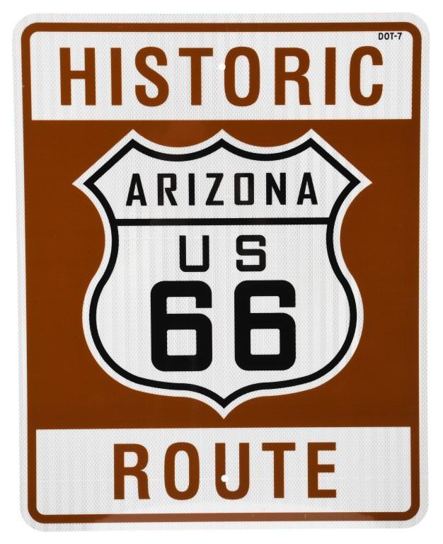 Historic Route 66 Road Sign (1 of 2)