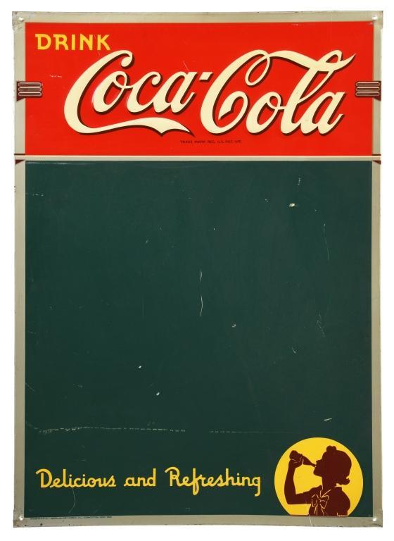 Drink Coca Cola Chalk Board Sign (1 of 2)