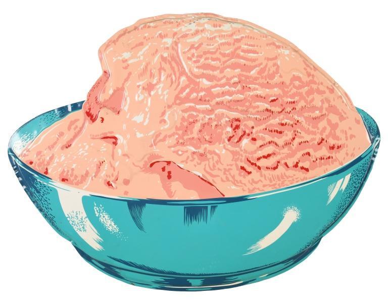 Soda Fountain Ice Cream Sundae Sign (1 of 2)