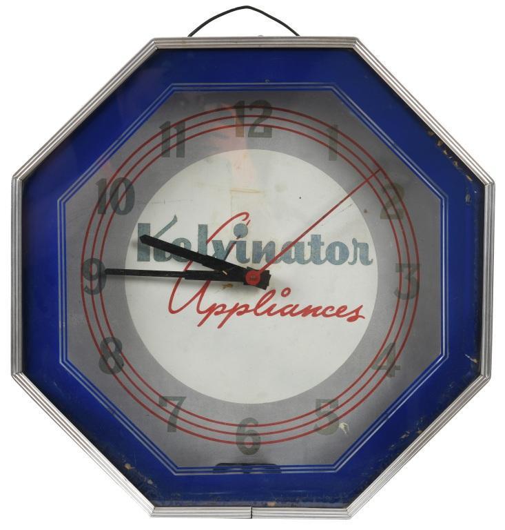 Kalvinator Appliances Neon Clock (1 of 2)
